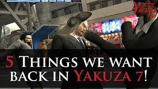 5 things we want back in Yakuza 7!