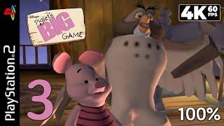 Disney's Piglet's Big Game (PS2) - 4K60 Walkthrough 100% Chapter 3 - Owl's Dream