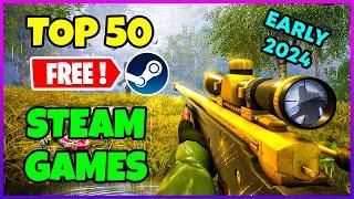 Top 50 FREE Steam Games to play in Early 2024!