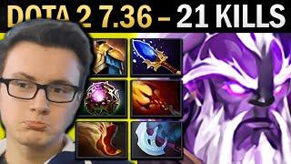 Void Spirit Dota 2 7.36 Miracle with 21 Kills and Dagon - TI13