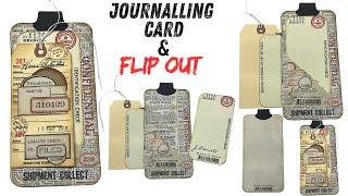 Journalling Card &  Tag Flip Out