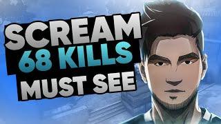 SCREAM 68 KILLS MUST SEE CS:GO MATCH