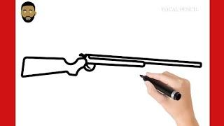 How To Draw A Gun