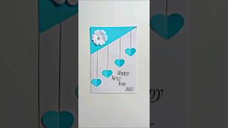 DIY New year Special greeting card 2025 // Happy New year pop-up #shorts