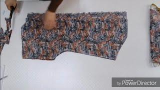 Узун кофта бирюки бичиб тикамиз Шьём кофту и брюки. We sew a jacket and trousers