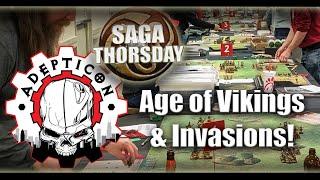 Winning the Vikings & Invasions Event at Adepticon with Shea! SAGA THORSDAY 244