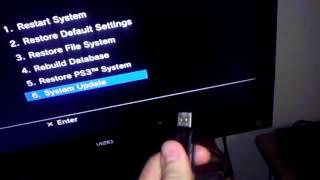 PS3 Freezing, Lockups, How To Fix Recovery Menu