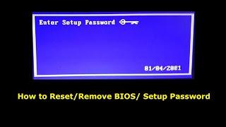 How to Reset or Clear the BIOS Password | Solved