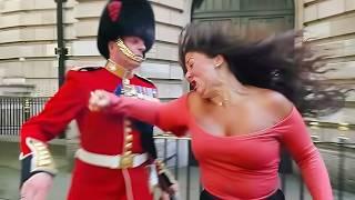 Karen Tried To Mess With A Royal Guard... (BIG MISTAKE)