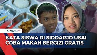 Ragam Impresi Siswa-Siswi SDN Larangan Sidoarjo Usai Disuguhkan Menu Makan Bergizi Gratis