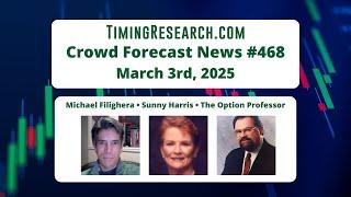 ⏰ Crowd Forecast News Episode #468 (Michael Filighera, Sunny Harris, The Option Professor)