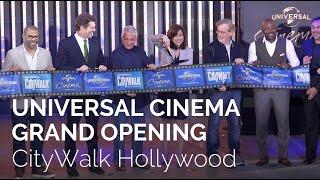 Universal Cinema officially opens at CityWalk Hollywood at Universal Studios Hollywood