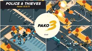 PAKO 3｜POLICE & THIEVES｜GONG｜Completed (4 stars)｜Gameplay