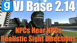 NPCs Hear NPCs & Realistic Sight Directions! | VJ Base