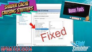 Msfs2020*Performance Stutter Fix* Delete "ALL" Shader Cache to Improve Performance! Updated 2024