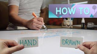 How to Create a HAND-DRAWN Whiteboard Video in ONE Day