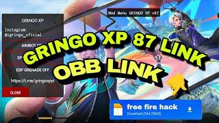 GRINGO XP V87 || HACK LINK NEU UPDATE  || FREE FIRE MAX MOD MENU 100% WORKING || #hack