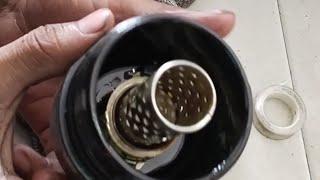 how to change the oil filter |  Oil filter clean removal