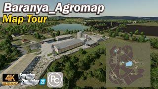 Baranya Agromap | Map Tour | Farming Simulator 22