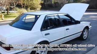 1988 Nissan Bluebird SSS R For Sale in the US