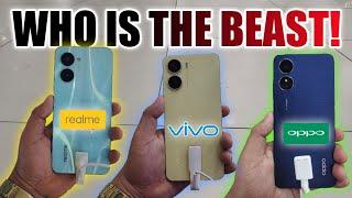 BEST Entry Phone 2022 Realme C33 VS Vivo Y16 VS Oppo A17 / Pwedetech