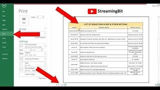 How to put the same header on each page in Excel in Kannada | Header in each page in Excel