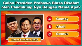  KUIS PEMILU CALON PRESIDEN 2024 || Cerdas Cermat Indonesia