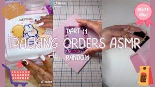 ASMR Packing Orders Part 11 | Random | TIKTOK Compilation | polaroidlove