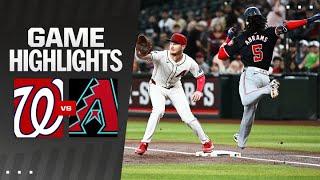 Nationals vs. D-backs Game Highlights (7/31/24) | MLB Highlights