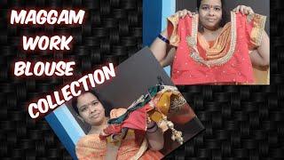 Maggam work blouse collection//maggam work blouse designs// by moksha Sri fashions