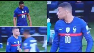 Anthony Martial Refuses To Shake Kylian Mbappe Hand After Getting Substituted