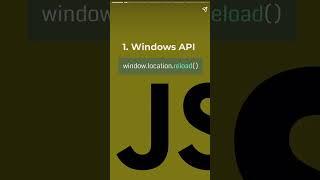 6 ways to refresh a webpage using Javascript‍