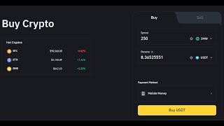 You can now buy crypto using mobile money directly from Binance