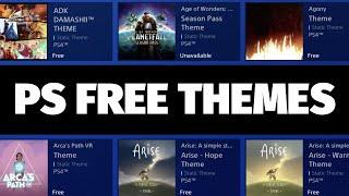 How to Download Themes for FREE on PlayStation in 2020 | PS4 Free themes