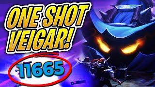 10,000 DAMAGE VEIGAR?! - One Shot Build | TFT | Teamfight Tactics | League of Legends Auto Chess