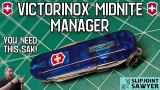 Victorinox Midnite Manager Swiss Army Knife 0.6366.T2 - Your EDC Needs This 58mm SAK!