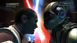 Прохождение "Star Wars: The Force Unleashed - Ultimate Sith Edition" (Эпизод - Храм Джедаев) 1080p