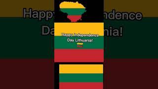 Happy Indepedence day Lithuania! 