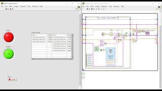 Energy Metering Solution Example in LabVIEW | Insert the Time of Load Turn On/Off in Table