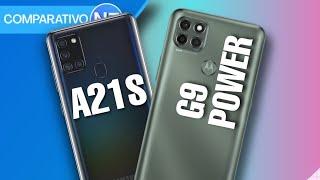 Samsung Galaxy A21s VS Motorola Moto G9 Power | Comparativo