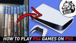 HOW TO PUT PS4 GAMES ON YOUR PS5