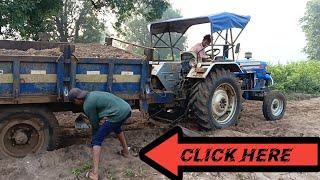 Tractor Got Stuck In The Sand | Powertrack Euro 42 Plus | Loaded Trolley