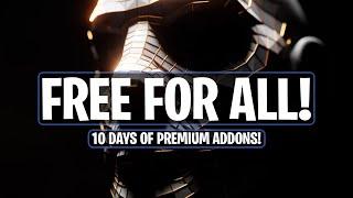 Premium Blender Addons For All - One EveryDay for 10 Days!