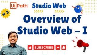 Overview of  Studio Web - I | #3