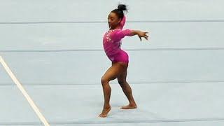 Simone Biles's NEW Taylor Swift Floor - The Triple Double is back  14,800 Floor - US Core Classics