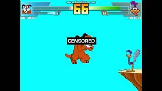 MUGEN battle #3613: Duck Hunt Dog vs Road Runner