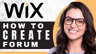 How to Create a Community Forum in Wix | Wix Tutorial (2025)