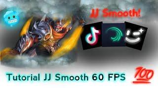 Tutorial Upload JJ Smooth 60 FPS Viral Di Tiktok | JJ Alight Motion