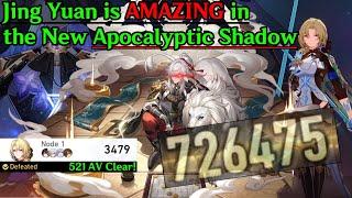 Jing Yuan is AMAZING in the New Apocalyptic Shadow Gamemode!