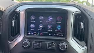 How to set up a trailer on the trailering app on a 2021 Chevy Silverado 2500 HD